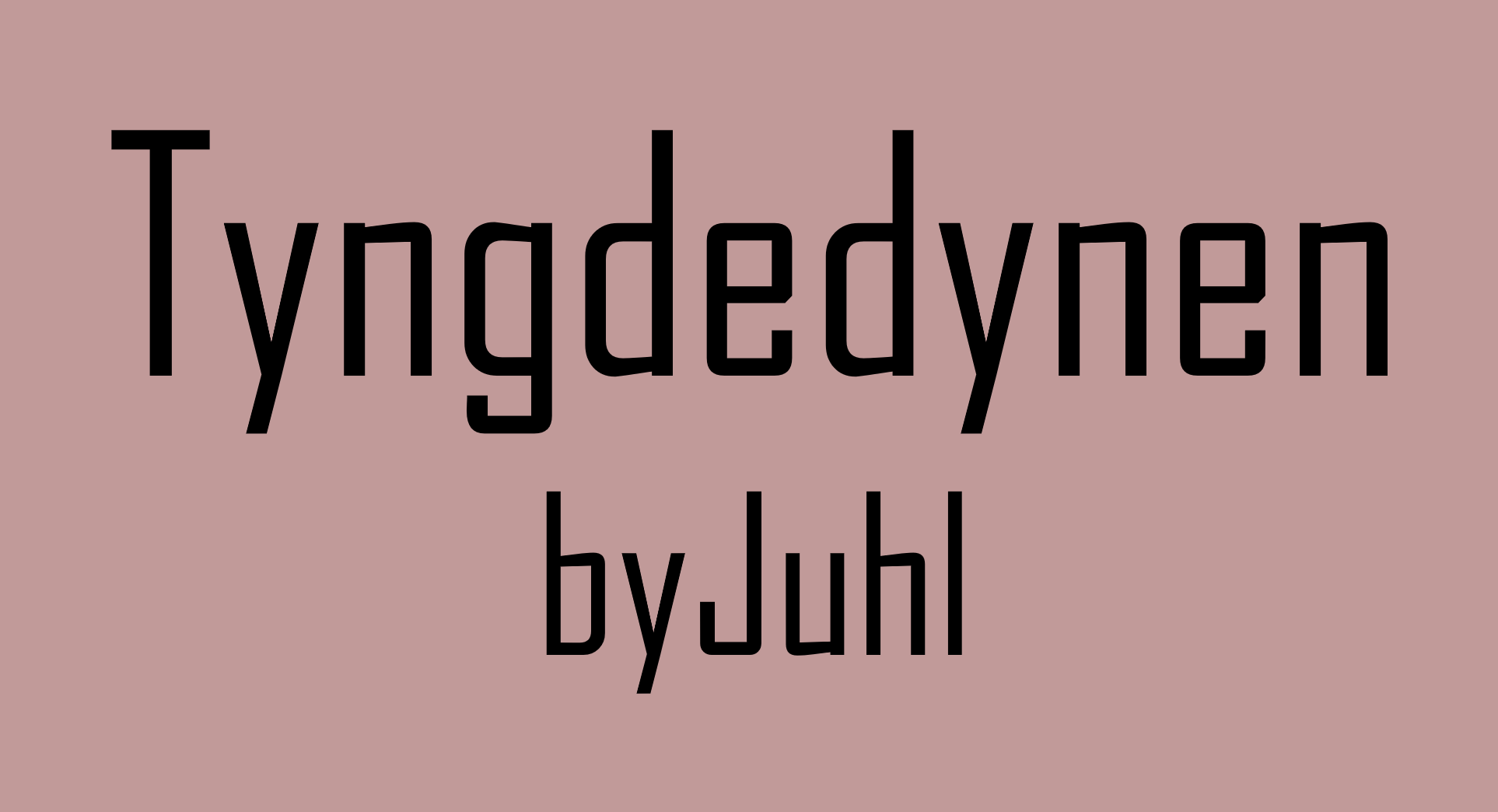 www.TyngdedynenbyJuhl.dk
